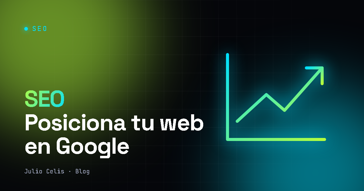 Gráfica ascendente luminosa que representa el crecimiento del posicionamiento SEO